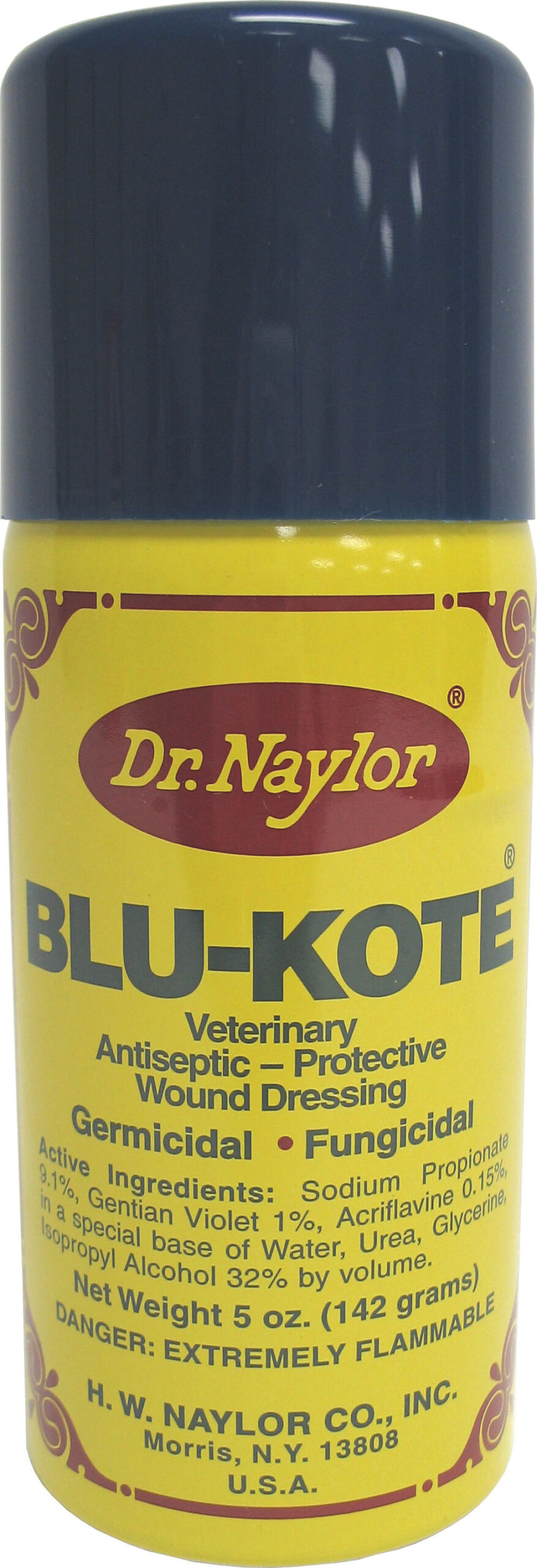 Dr. Naylor BluKote Veterinary Antiseptic Spray for Animals 5 Oz