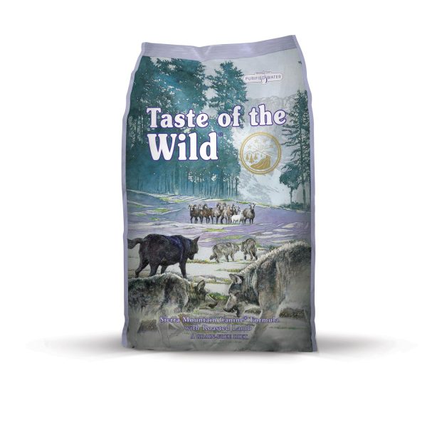 Taste of the Wild Sierra Mountain Grain-Free Canine Recipe with Roasted Lamb Dry Dog Food for All Life Stages, Made with High Protein from Real Lamb and Guaranteed Nutrients And Probiotics 28lb (B07KNMR89F) - Image 4