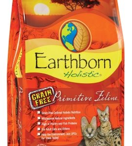 Earthborn Holistic Grain-Free Primitive Feline Natural Dry Cat Food, 5 lb