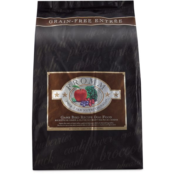 Fromm Four Star Nutritionals Grain-Free Game Bird Dry Dog Food  26 lb