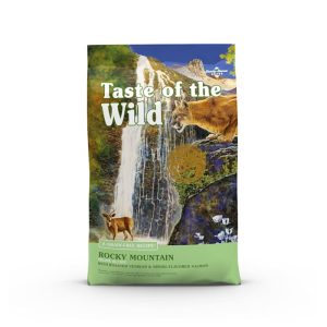 Taste of the Wild Rocky Mountain Grain-Free Dry Cat Food  5 lb. bag