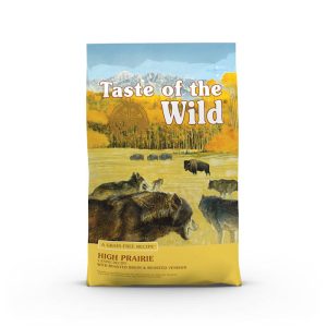 Taste of the Wild Grain-Free Roasted Bison & Roasted Venison High Prairie Dry Dog Food  28 lb