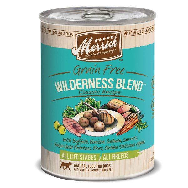 Merrick Wilderness Blend Dog Food 13.2 oz , 12 Count