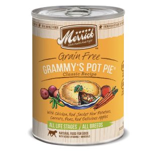 MERRICK PET FOOD MD GRAIN FREE GRAMMYS POT PIE 12/13 OZ