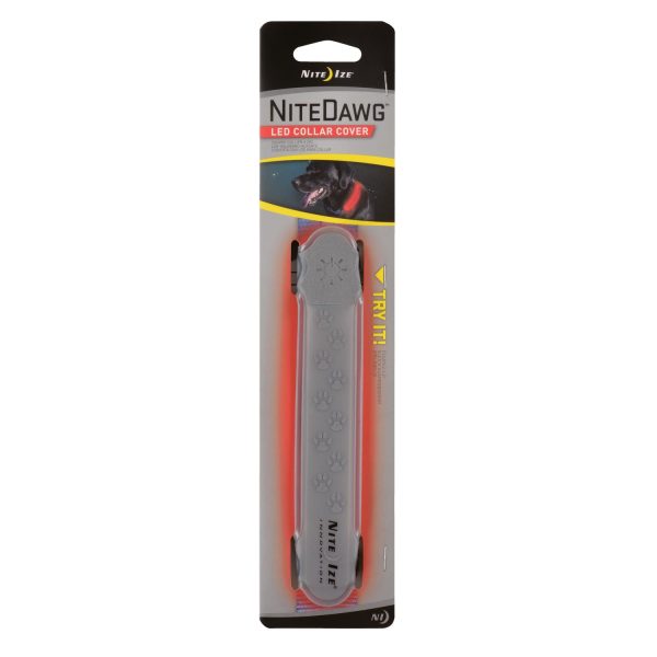 Nite Ize Nite Dawg LED Collar Cover - Grey - Image 7