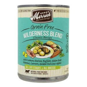 Merrick - Grain Free Canned Dog Food Wilderness Blend Classic Recipe - 12.7 oz.