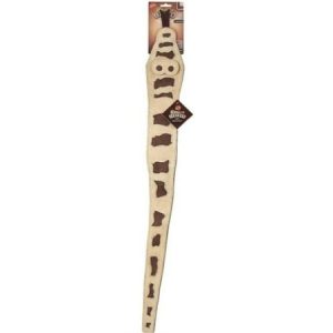 Skinneeez Leather Snake Dog Toy - 25  L