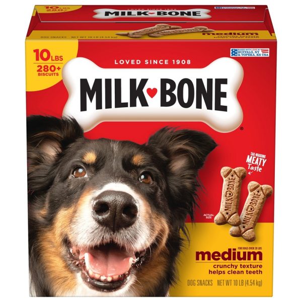 Milk-Bone Original Dog Biscuits  Medium Crunchy Dog Treats  10 lbs. - Image 3