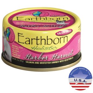 Earthborn Holistic Harbor Harvest Tuna  Salmon & Whitefish All Stages Wet Cat Food  3 Oz