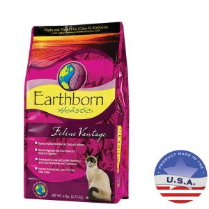 Earthborn Holistic Feline Vantage Natural Adult Dry Cat Food  6 lb