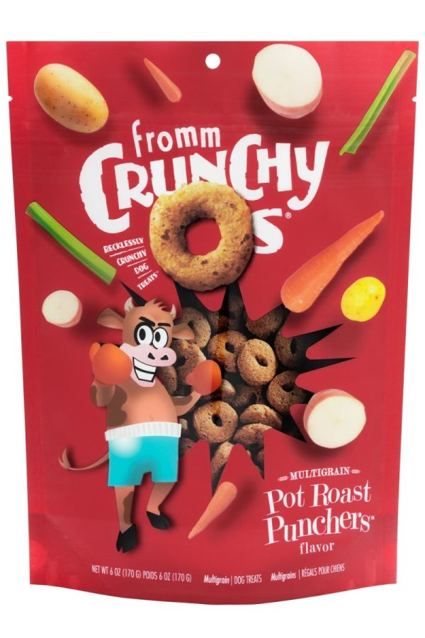 Fromm Crunchy O s Pot Roast Punchers Dog Treats  6 oz. - Image 2