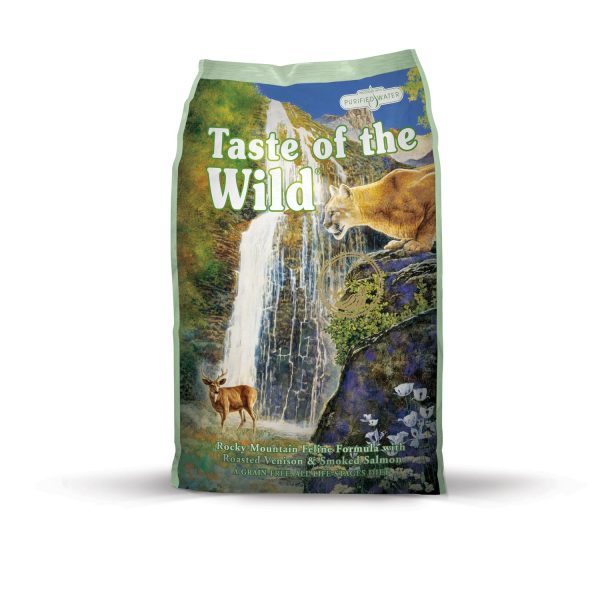 Taste of the Wild Rocky Mountain Grain-Free Dry Cat Food  5 lb. bag - Image 6