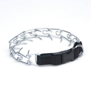 Coastal Pet Dog Prong Training Collar -Durable Metal -Side Release Buckle -Black