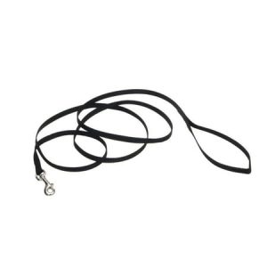 Coastal Pet Nylon Lead - Black - 6  Long x 3/8  Wide