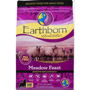 Earthborn Holistic 248385 4 lbs Meadow Feast Grain Free Pea Free Dog Food