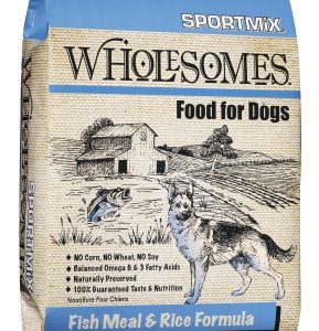 SportMix Wholesomes Fish Meal & Rice Formula Dog Food  40 Lb