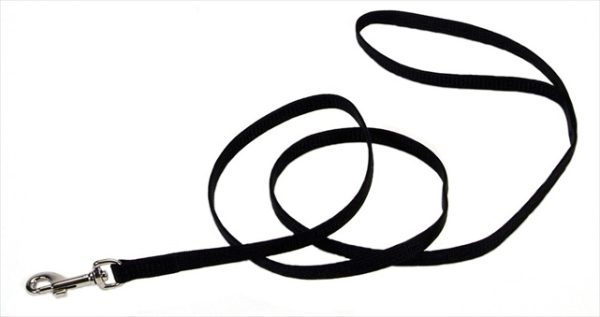 Coastal Pet Nylon Lead - Black - 6  Long x 3/8  Wide - Image 2