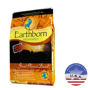 Earthborn Holistic Grain-Free Great Plains Feast with Bison Adult Dry Dog Food, 14 lb