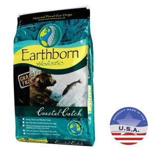 Earthborn Holistic Grain-Free Coastal Catch Natural Dry Dog Food, 14 lb