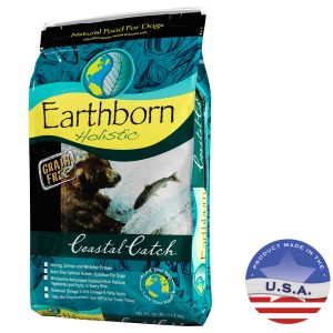 Earthborn Holistic Grain-Free Coastal Catch Natural Dry Dog Food, 28 lb